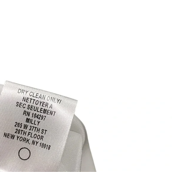 Milly Ruffle Cami Palm Print Tank Top Size 8 Summer Feminine Party - Picture 7 of 11